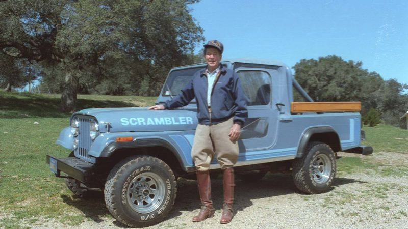 Ronald Reagan's Jeep CJ-8 Scrambler