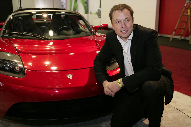 Elon Musk's Tesla Roadster