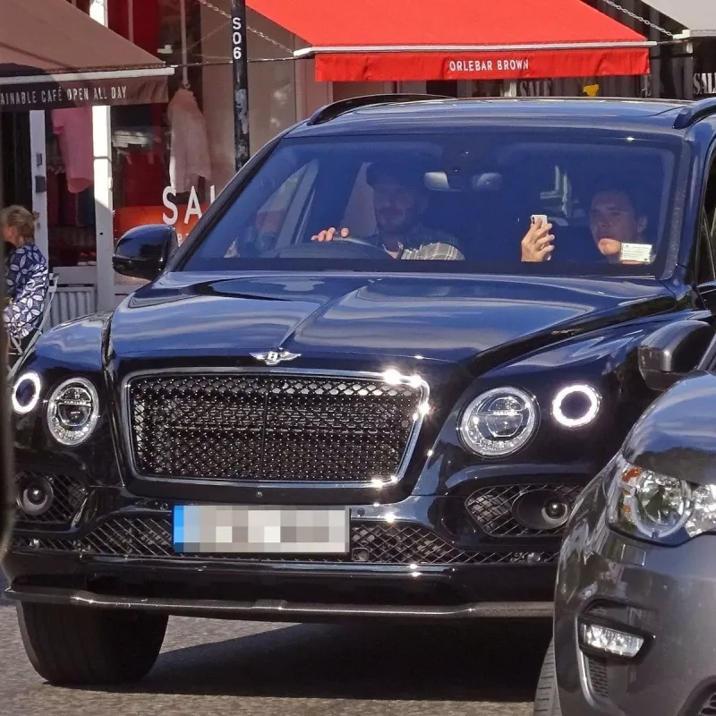 David Beckham's Bentley Bentayga