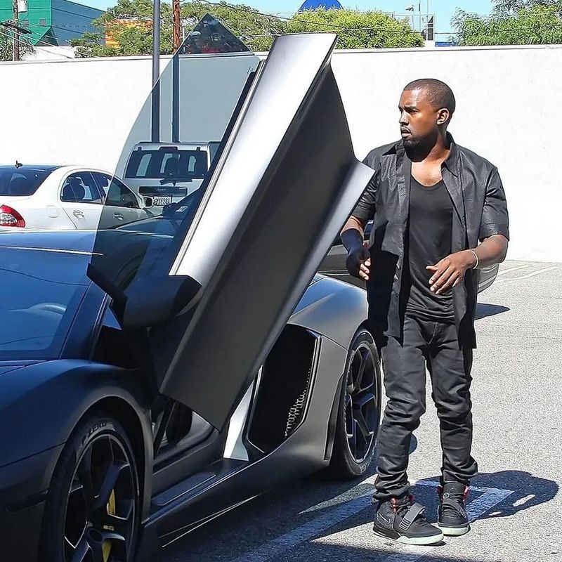 Kanye West's Lamborghini Aventador