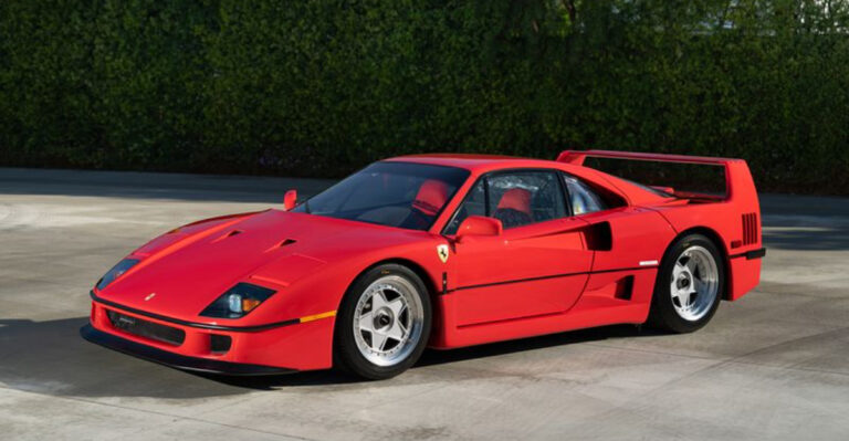 14 Surprising Details About The Iconic Ferrari F40