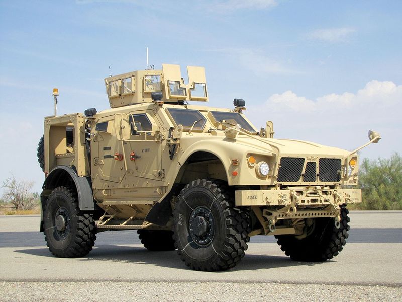 MRAP (Mine-Resistant Ambush Protected) Vehicle