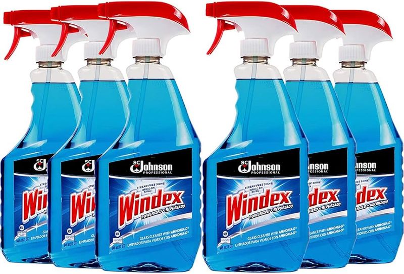 Glass Cleaners with Ammonia