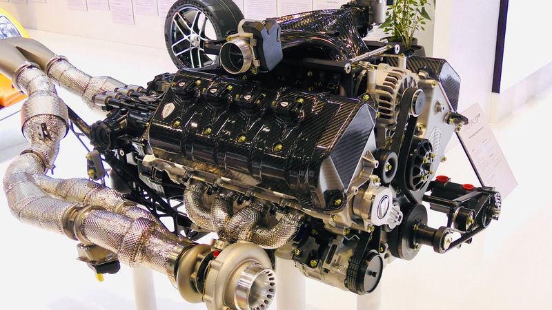 Koenigsegg V8 (Twin-Turbo) - 1,600 HP