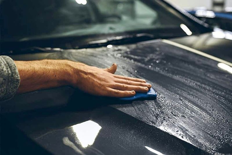 Clay Bars Without Proper Lubrication