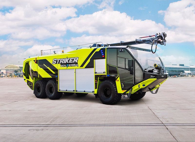 Oshkosh Airport Rescue Fire Fighting Vehicle