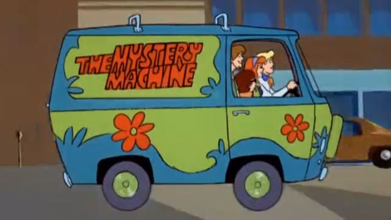 The Mystery Machine from Scooby-Doo
