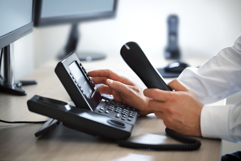 The Hotel Front Desk Call