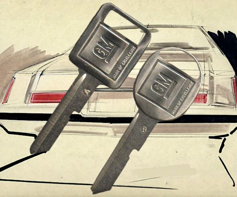 Separate Keys for Doors and Ignition